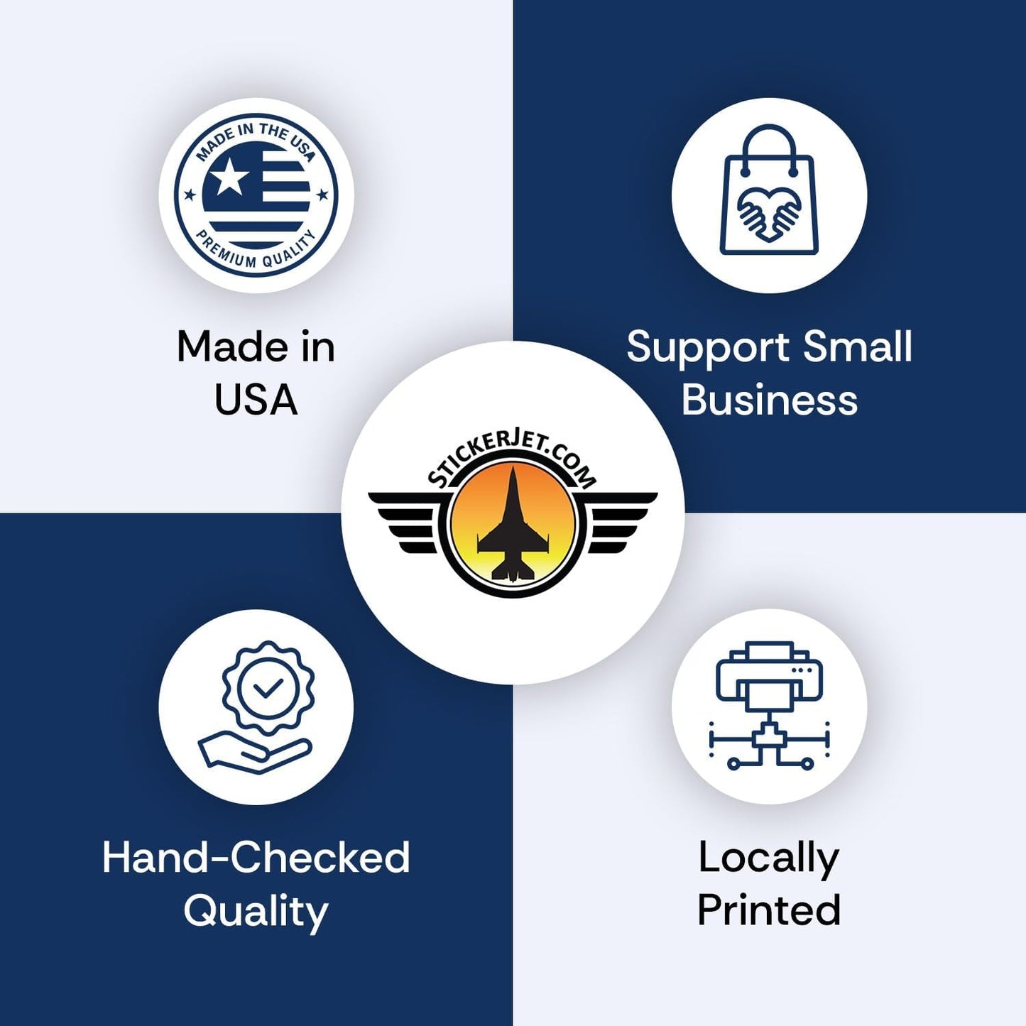 Made In USA - Roll / Sheet - 1"x1" / 2"x2" / 3"x3" / 4"x4"