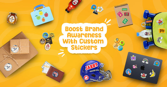 How Small Businesses Use Custom Stickers to Boost Brand Awareness