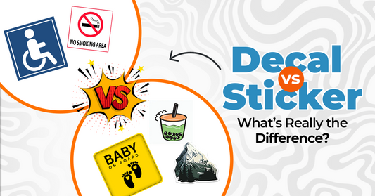 Decal vs Sticker What’s Really the Difference