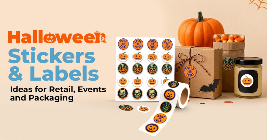 Halloween Stickers & Labels: Ideas for Retail, Events and Packaging