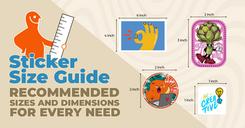 Sticker Size Guide: Recommended Sizes and Dimensions for Every Need ...