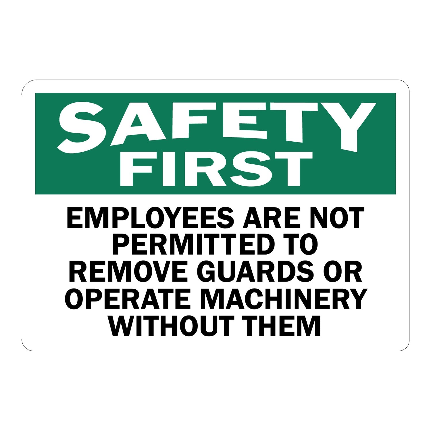 Safety Labels And Signs