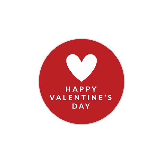 Valentine’s Day - 500 Labels/Roll - 2"x2" - Style 1