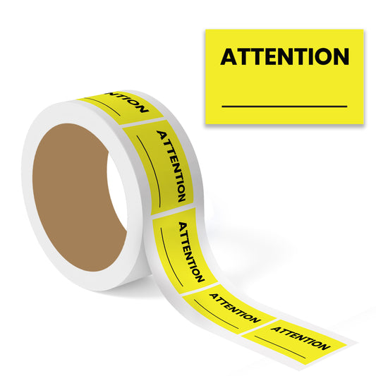 Attention Write-In (Rectangle) - Shipping Labels