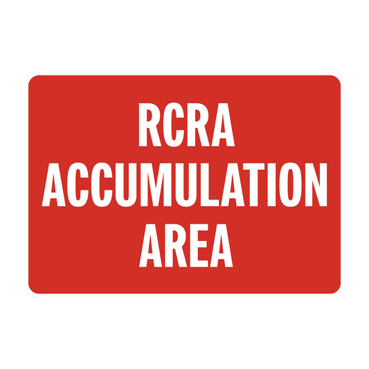 Hazard Chemical Storage Area: RCRA Accumulation Area