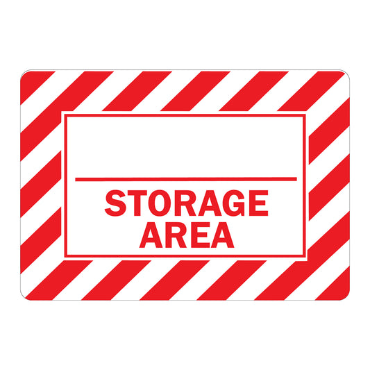 Hazard: ___ Storage Area