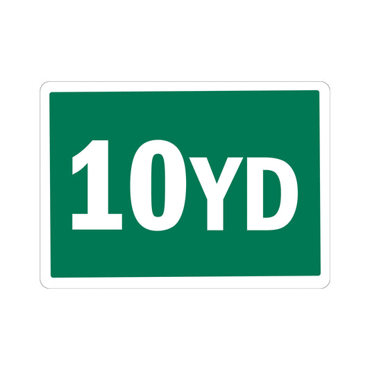 10 Yard Container Stickers