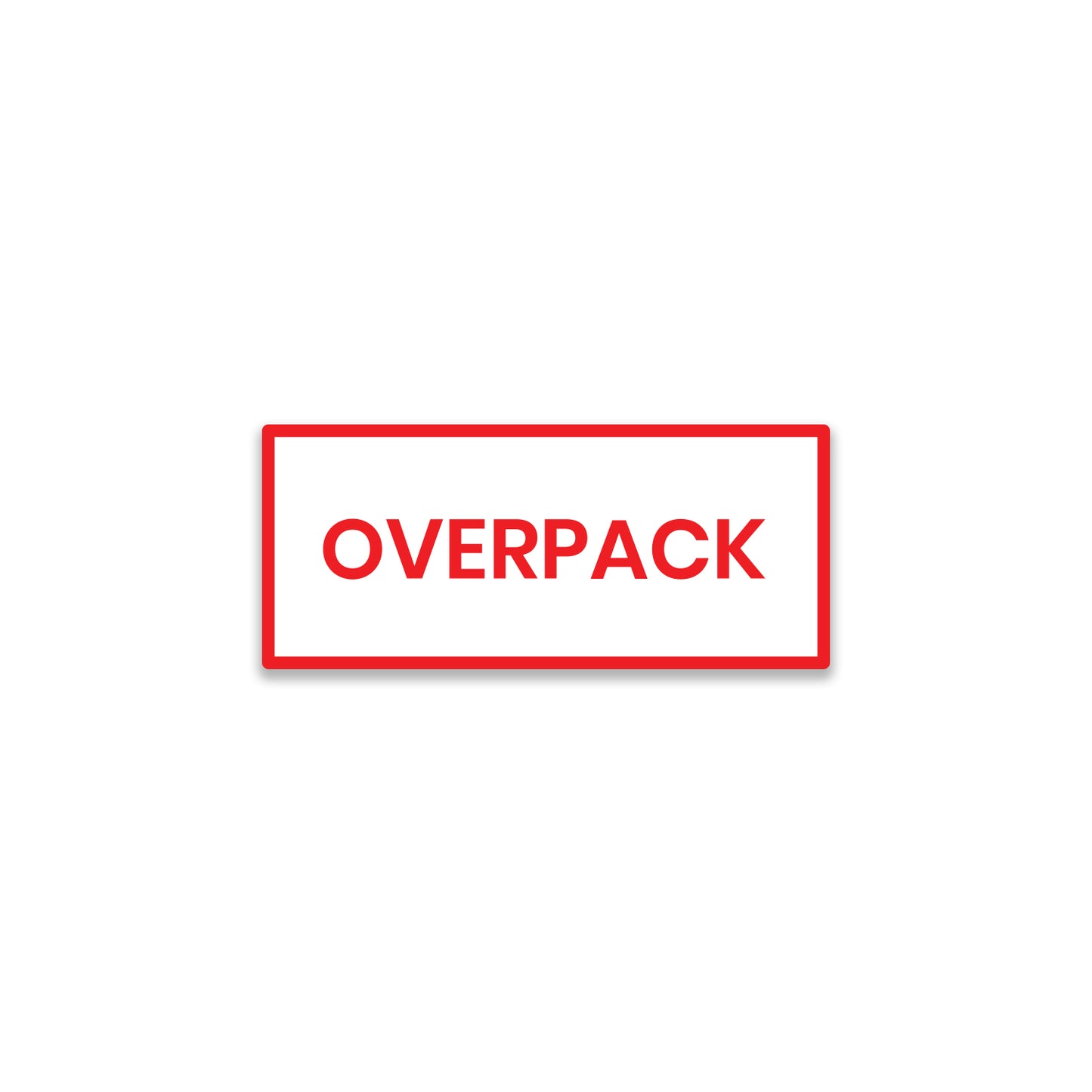 StickerJet Overpack – OSHA Air Speciality Labels – 2"x6" Rectangle Labels – 500 Qty/Roll – Paper, Easy Peel And Stick, Strong Adhesive, Made In USA