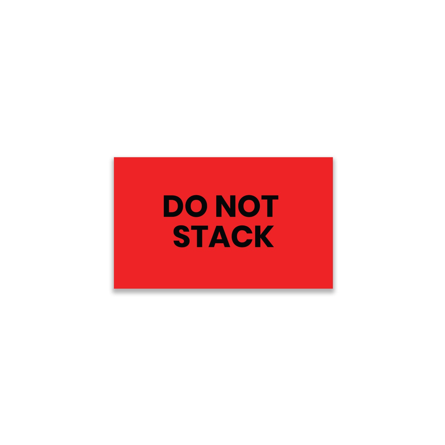 Do Not Stack - Do Not Labels Roll - 3"x5"
