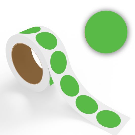 Fluorescent Green Dot Labels