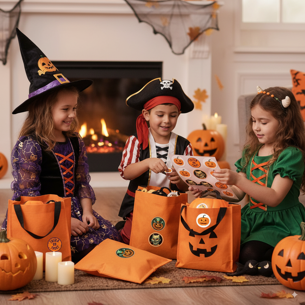 Halloween - Roll / Sheet - 2"x2"
