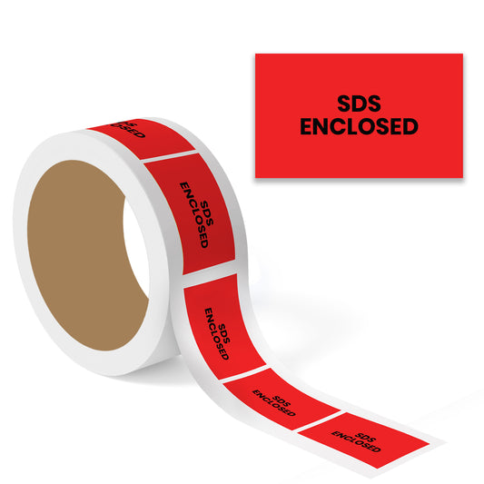 SDS Enclosed (Rectangle) - Enclosed Labels