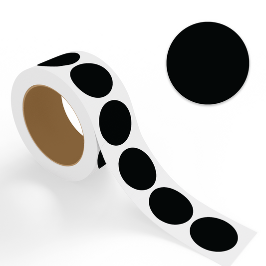 Black Dot Labels