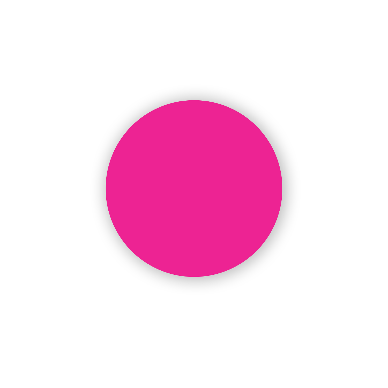 Fluorescent Pink Dot Labels
