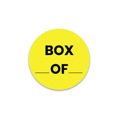 StickerJet Box _Of_ – OSHA Shipping Control Roll Labels – 2" Circle Labels – 500 Qty/Roll – Paper, Easy Peel And Stick, Strong Adhesive, Made In USA