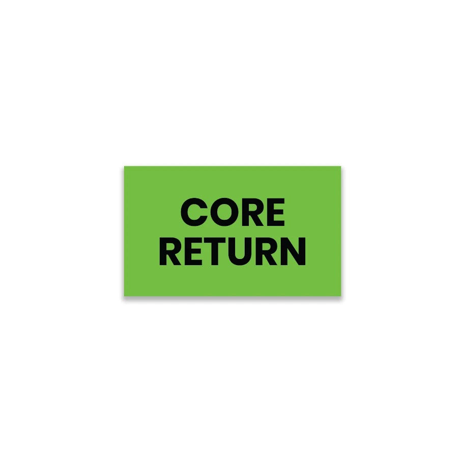 Core Return Labels | StickerJet