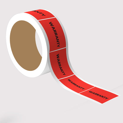 StickerJet Warranty – OSHA Quality Control Roll Labels – 2x3" Rectangle Labels – 500 Qty/Roll – Paper, Easy Peel And Stick, Strong Adhesive, Made In USA