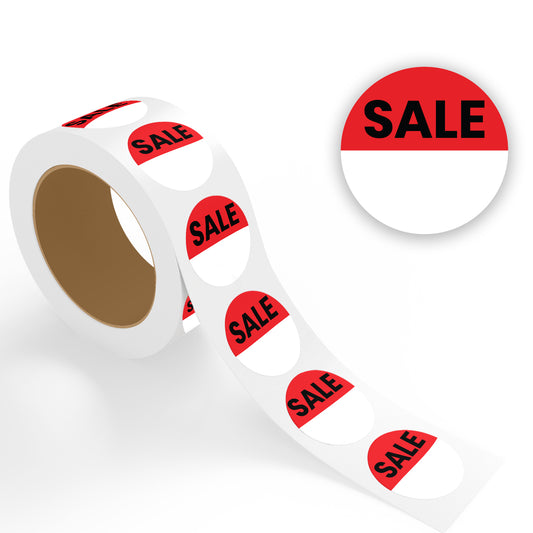 Sale (Red) - Retail Labels