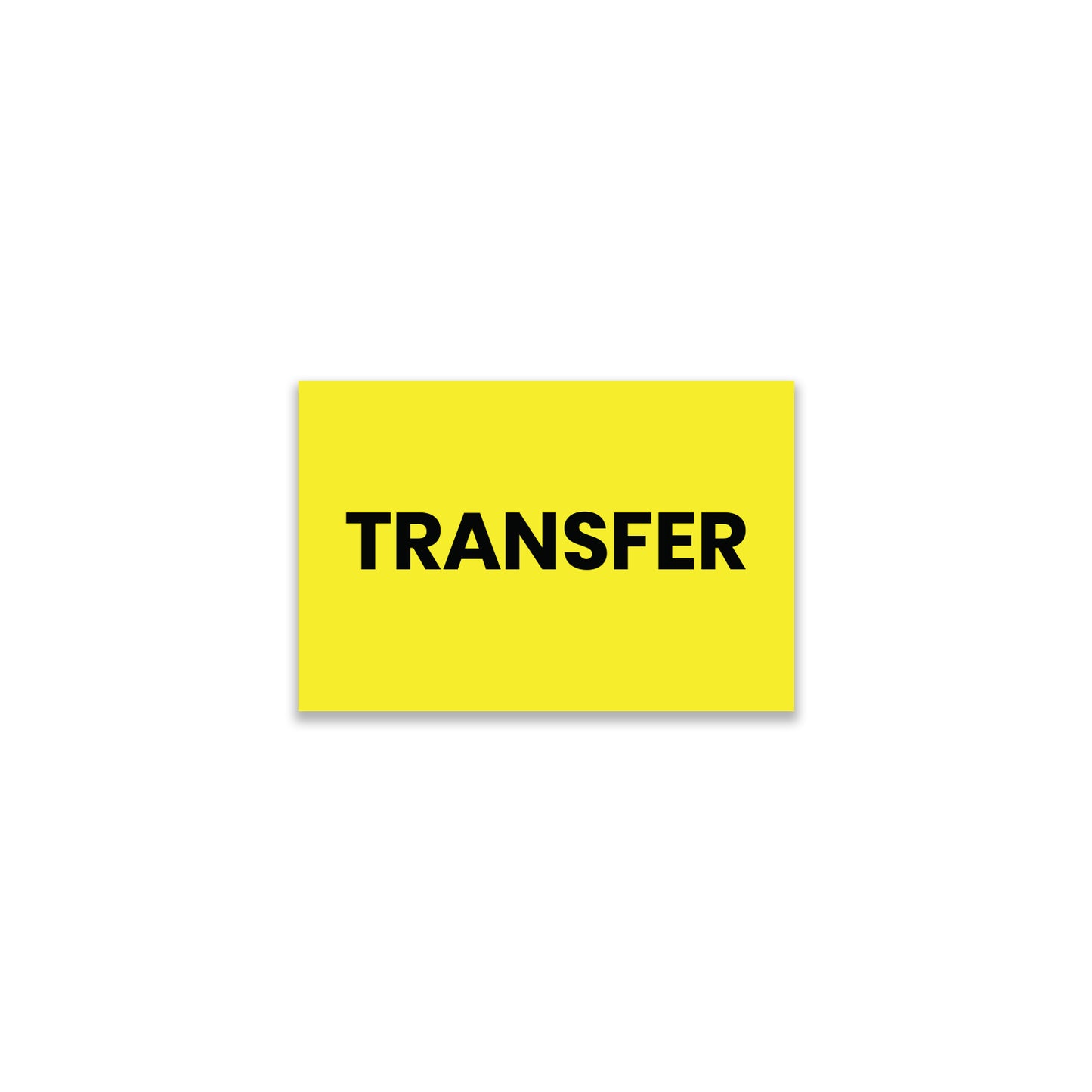 StickerJet Transfer – OSHA Shipping Control Roll Labels – 2x3" Rectangle Labels – 500 Qty/Roll – Paper, Easy Peel And Stick, Strong Adhesive, Made In USA