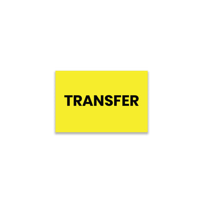 StickerJet Transfer – OSHA Shipping Control Roll Labels – 2x3" Rectangle Labels – 500 Qty/Roll – Paper, Easy Peel And Stick, Strong Adhesive, Made In USA