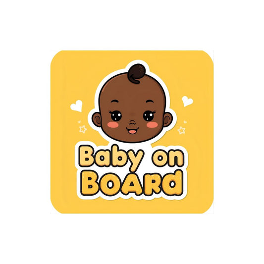 Baby On Board - 2-Pack Individually Cut Stickers - 5”x5”