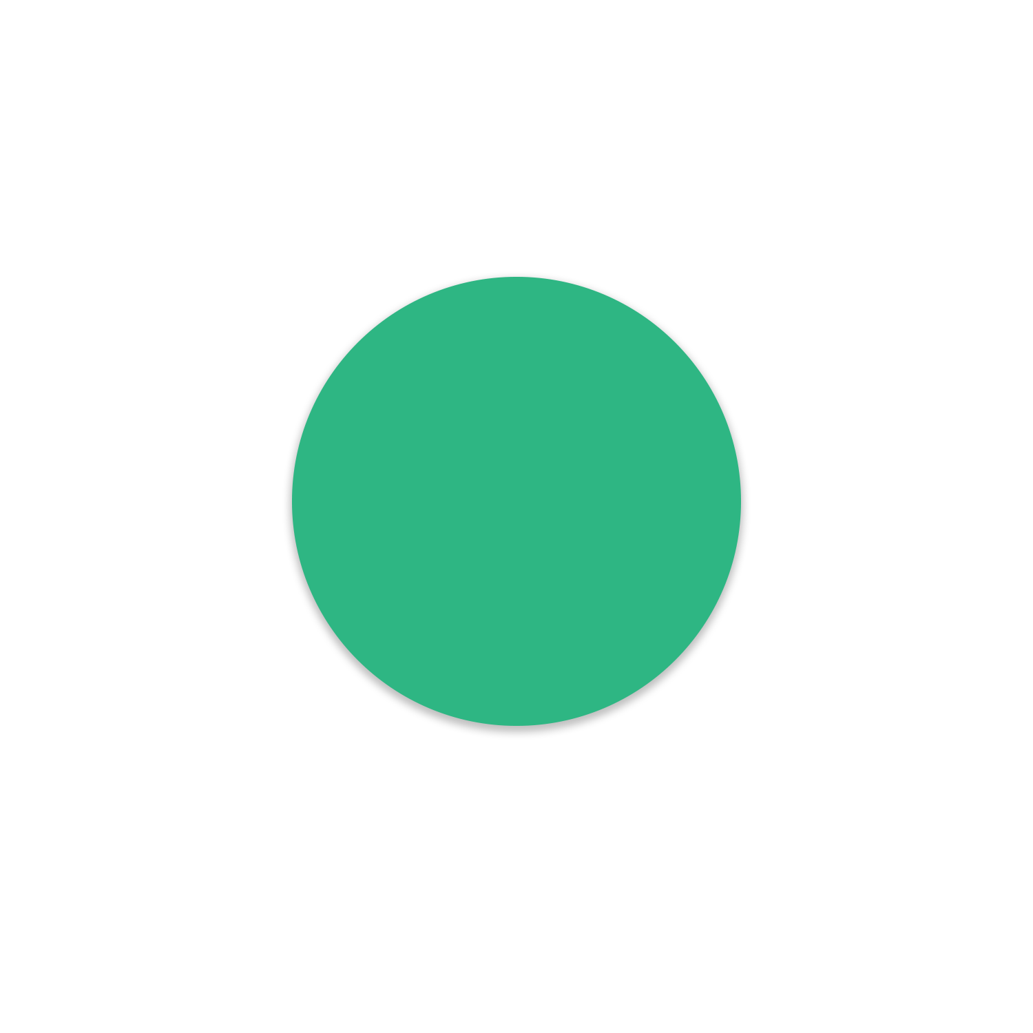 Kelly Green Dot Labels