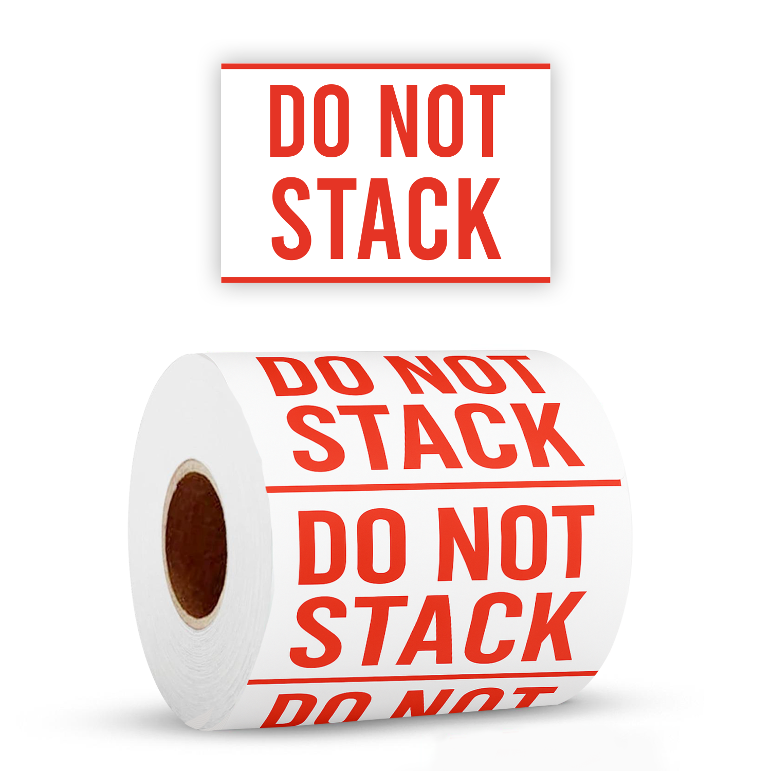 Do Not Stack Labels in Sheets & Rolls | StickerJet