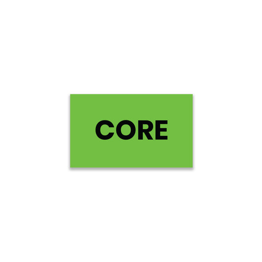 Core - Receiving Labels