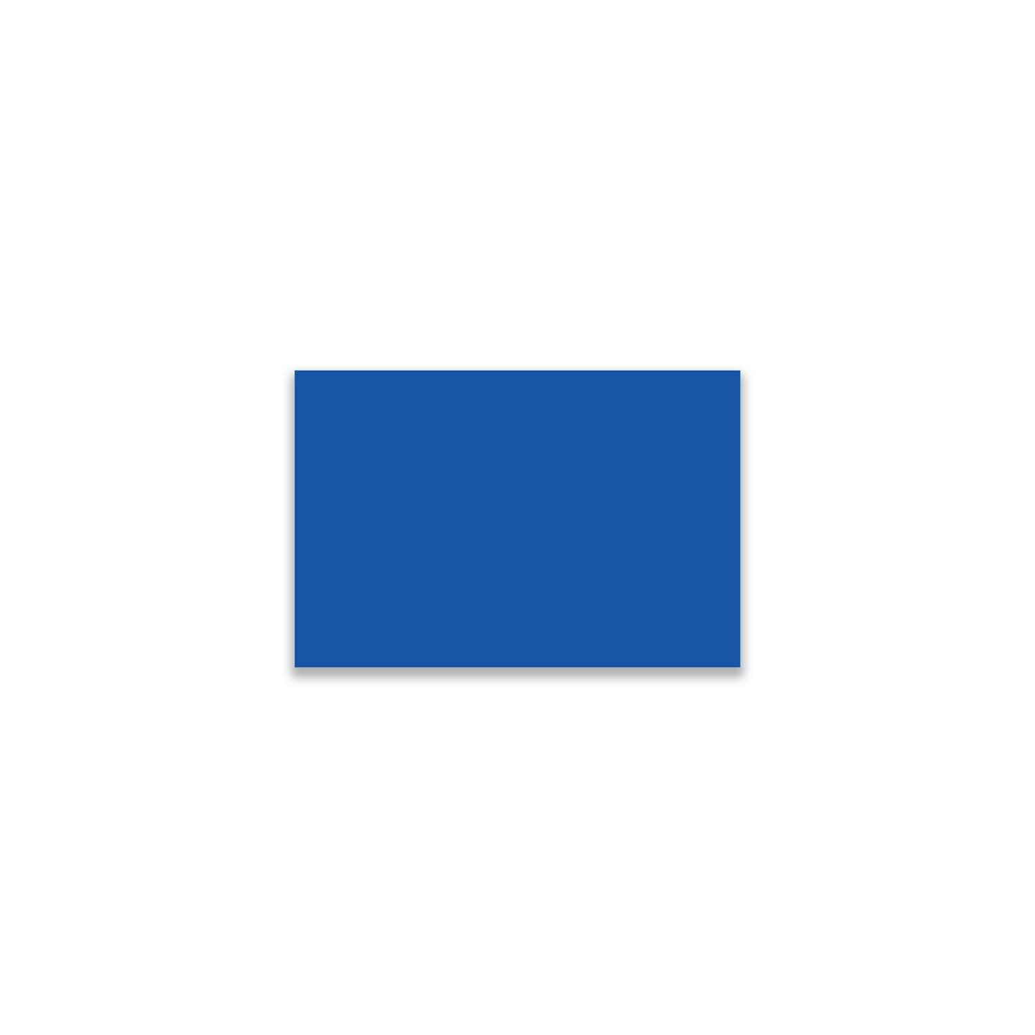 Royal Blue Color Code Rectangle Labels
