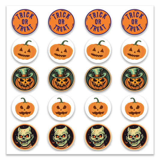 Halloween - Roll / Sheet - 2"x2"