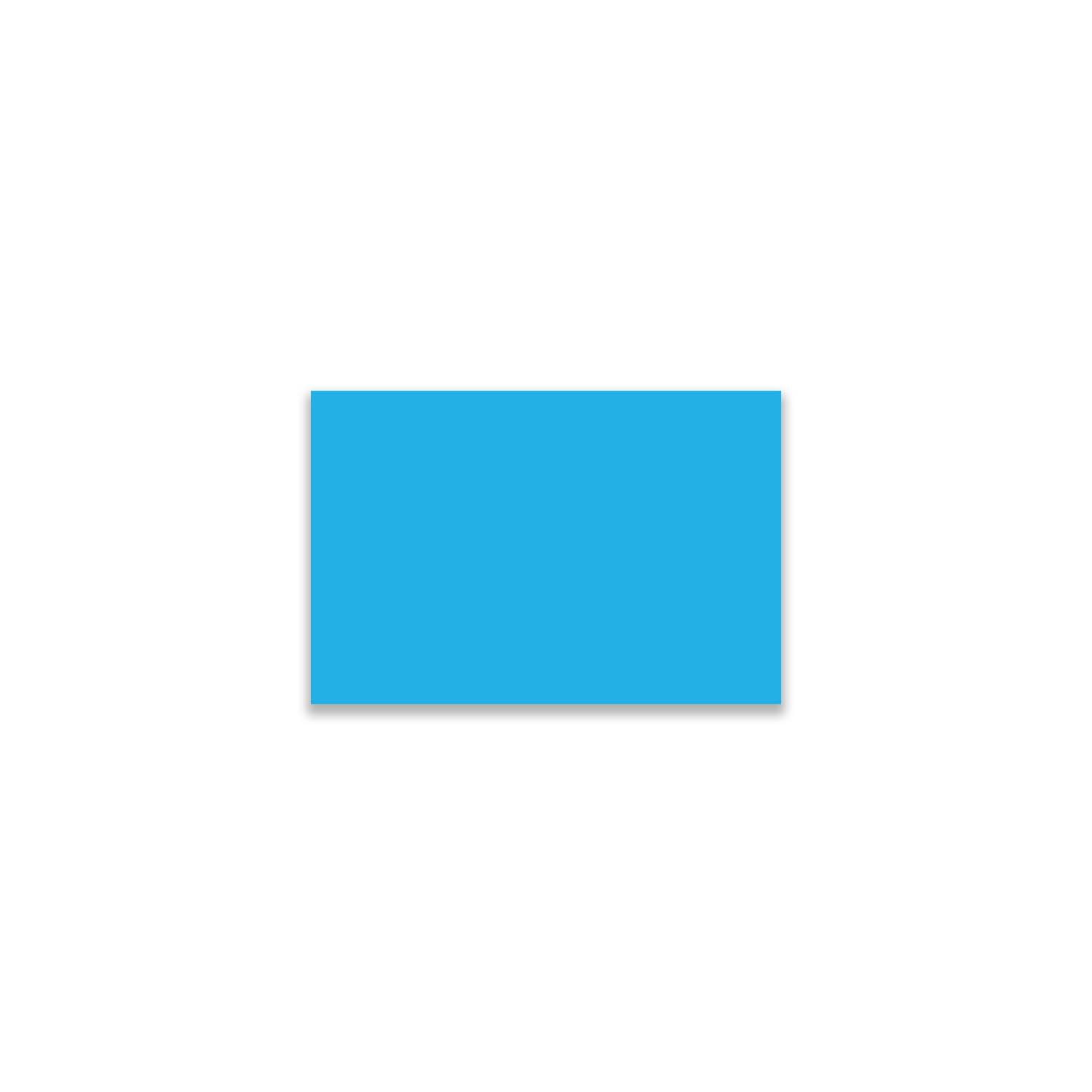 Light Blue Color Code Rectangle Labels