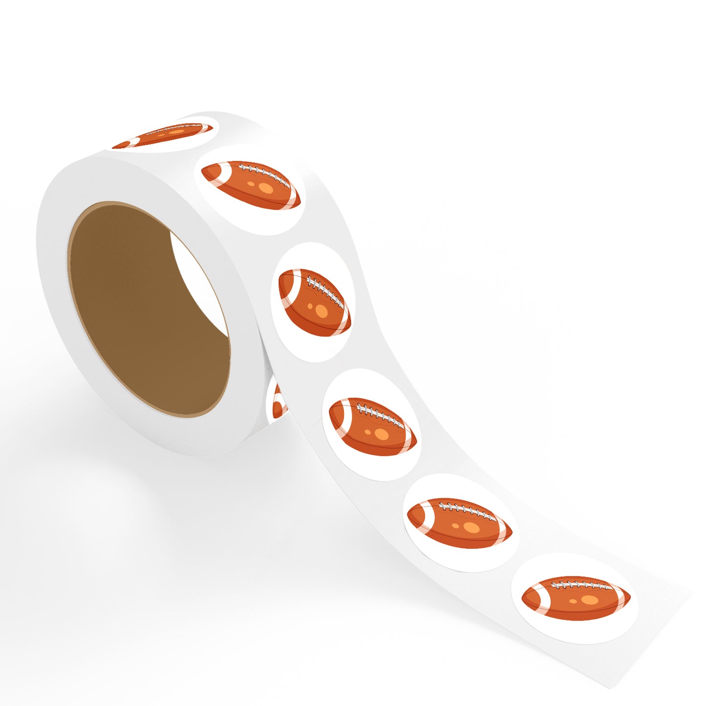 American Football - 500 Labels/Roll - 2"x2"