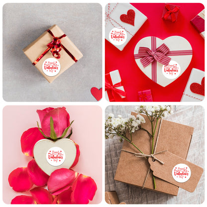 Valentine’s Day - 500 Labels/Roll - 2"x2" - Style 2