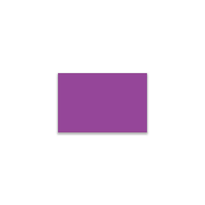 "Purple Color Code Rectangle Labels, single solid rectangular colored label sticker for inventory and color coding on white background."