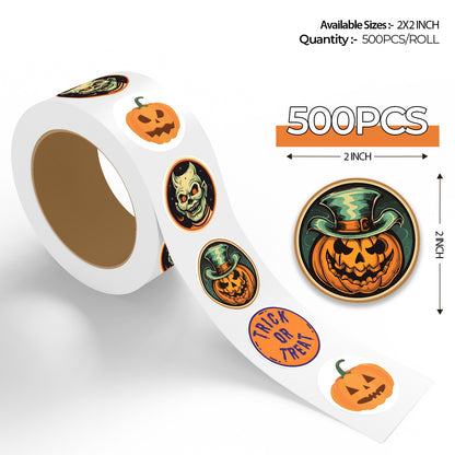 Halloween - Roll / Sheet - 2"x2"
