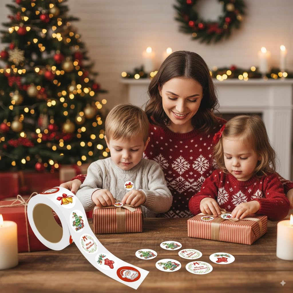 Christmas Sticker – Assorted Christmas Design