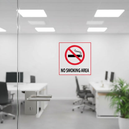 No Smoking Sign Stickers