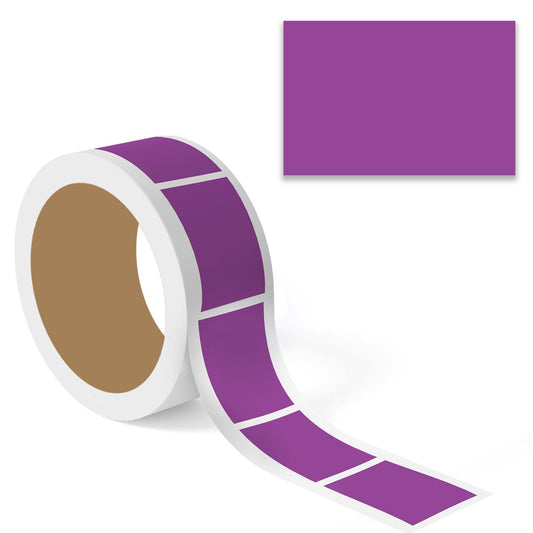 Purple Color Code Rectangle Labels