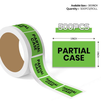 Partial Case - Shipping Labels Roll - 3"x5"