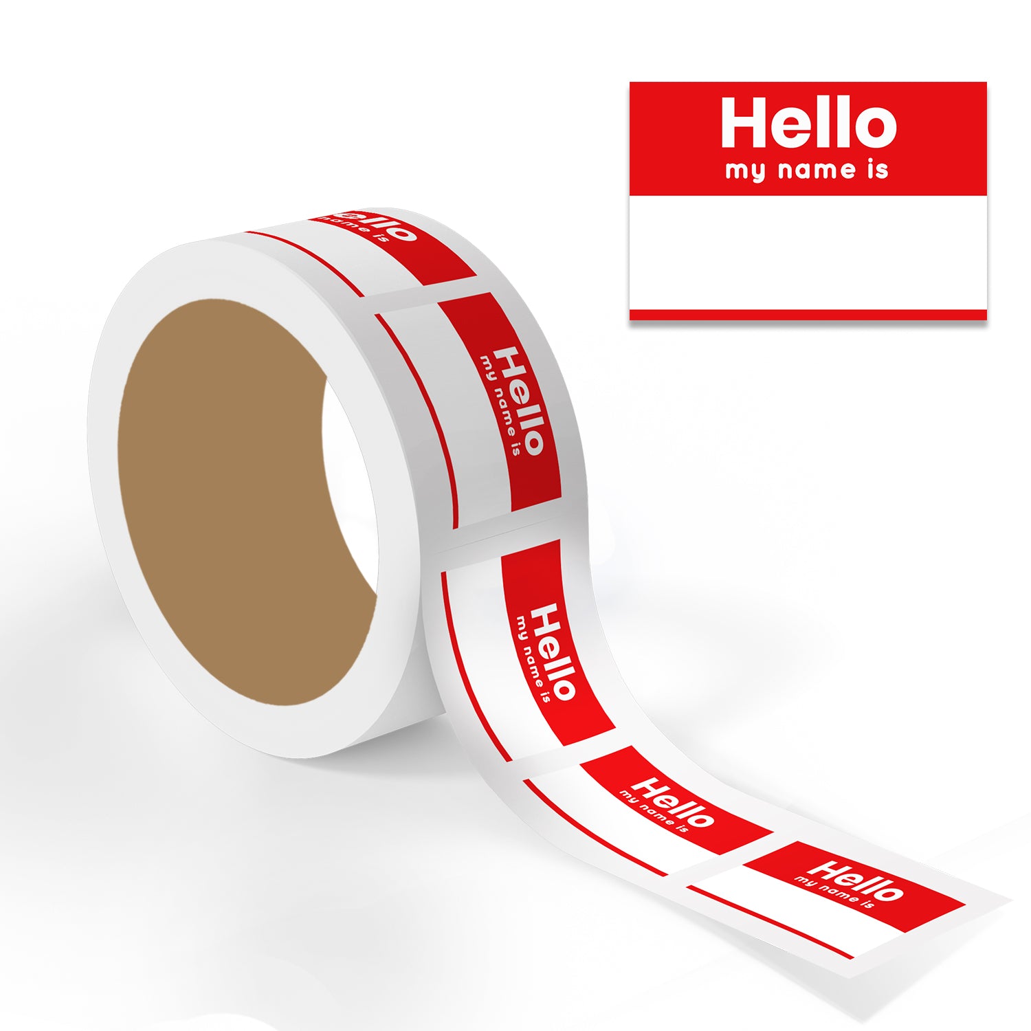 Name Tag - 500 Labels/Roll - 2"x3"