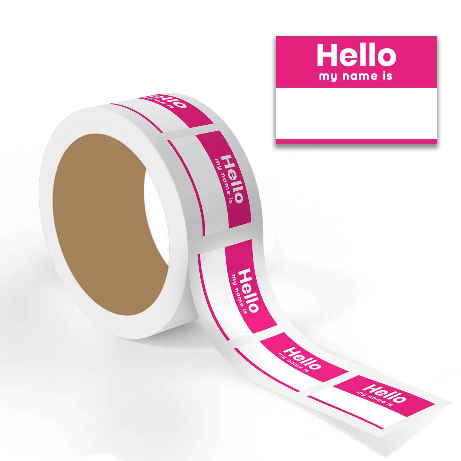 Name Tag - 500 Labels/Roll - 2"x3"