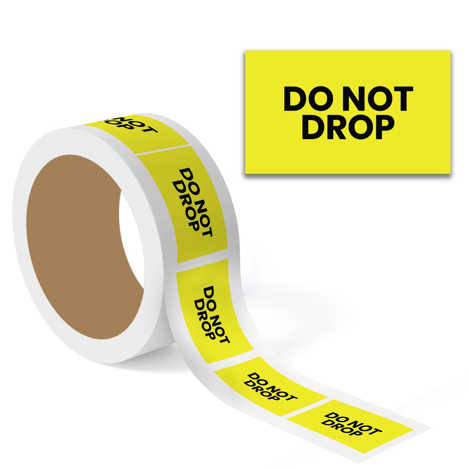 Routine Sample Label Drop Off Do Not Drop Labels | StickerJet
