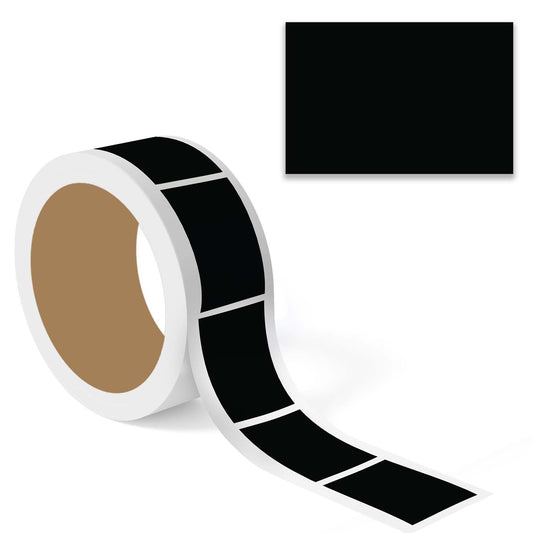 Black Color Code Rectangle Labels