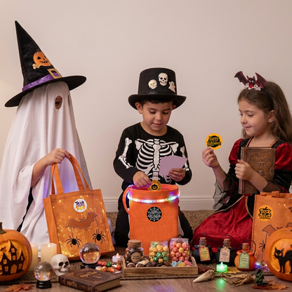Classic Trick or Treat Assorted Halloween Stickers