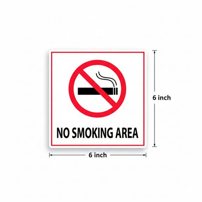 No Smoking Sign Stickers