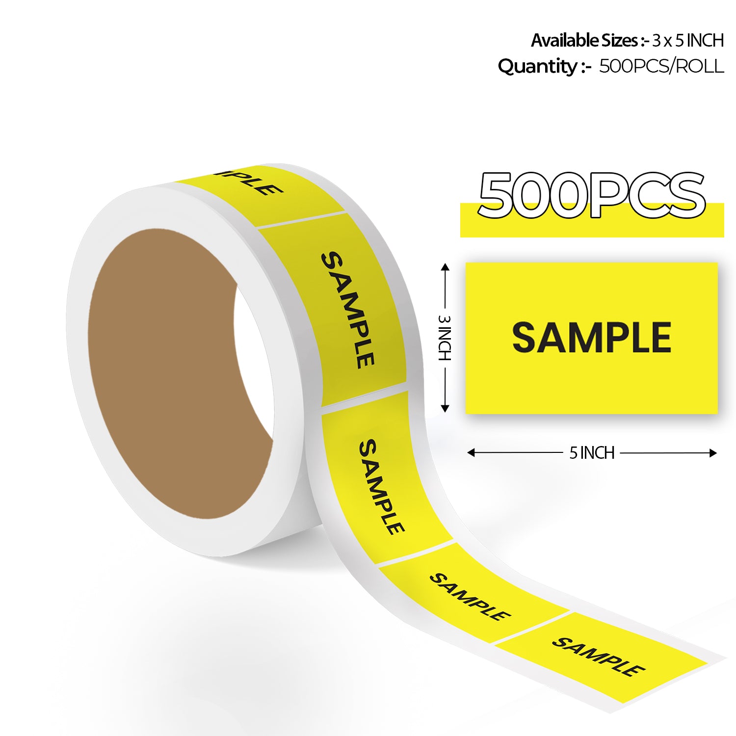 Sample (Yellow) -  Production Labels