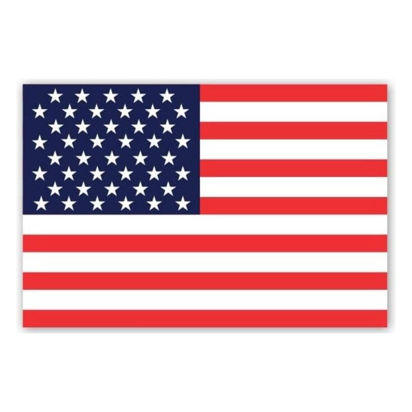 American Flag Stickers