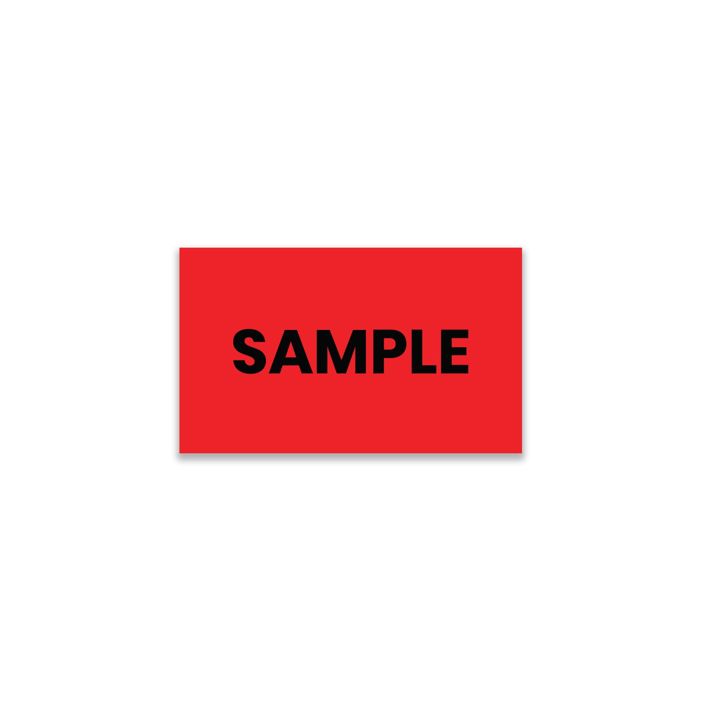 StickerJet Sample – OSHA Shipping Labels – 3"x5" Rectangle Labels – 500 Qty/Roll – Paper, Easy Peel And Stick, Strong Adhesive, Made In USA