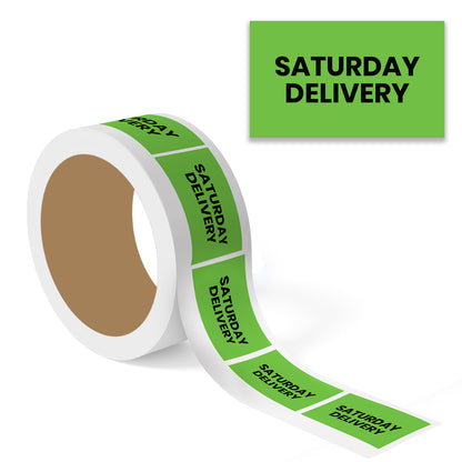 Saturday Delivery - Shipping Labels Roll - 3"x5"