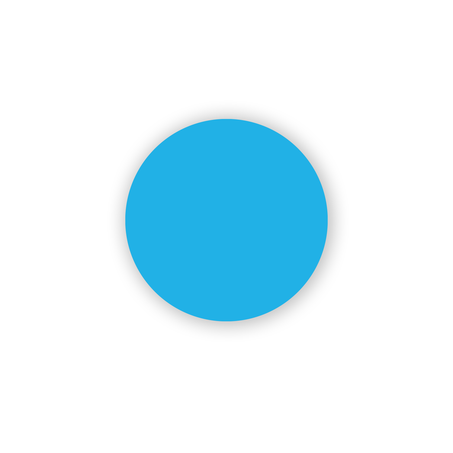 Light Blue Dot Labels